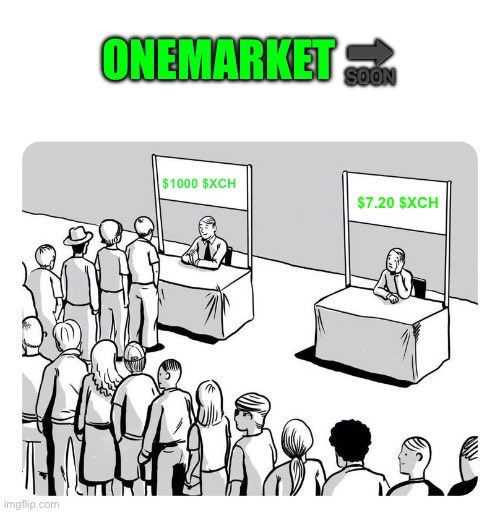 JamesCryptoNova's tweet image. $XCH

OneMarket 🔜
