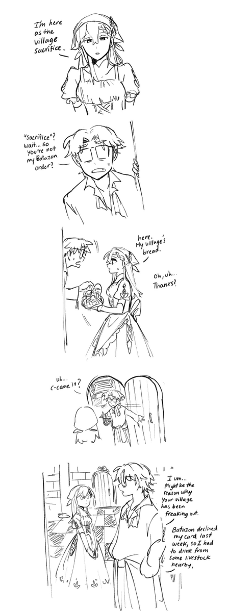 🦇AU... neet vampire x village sacrifice 
