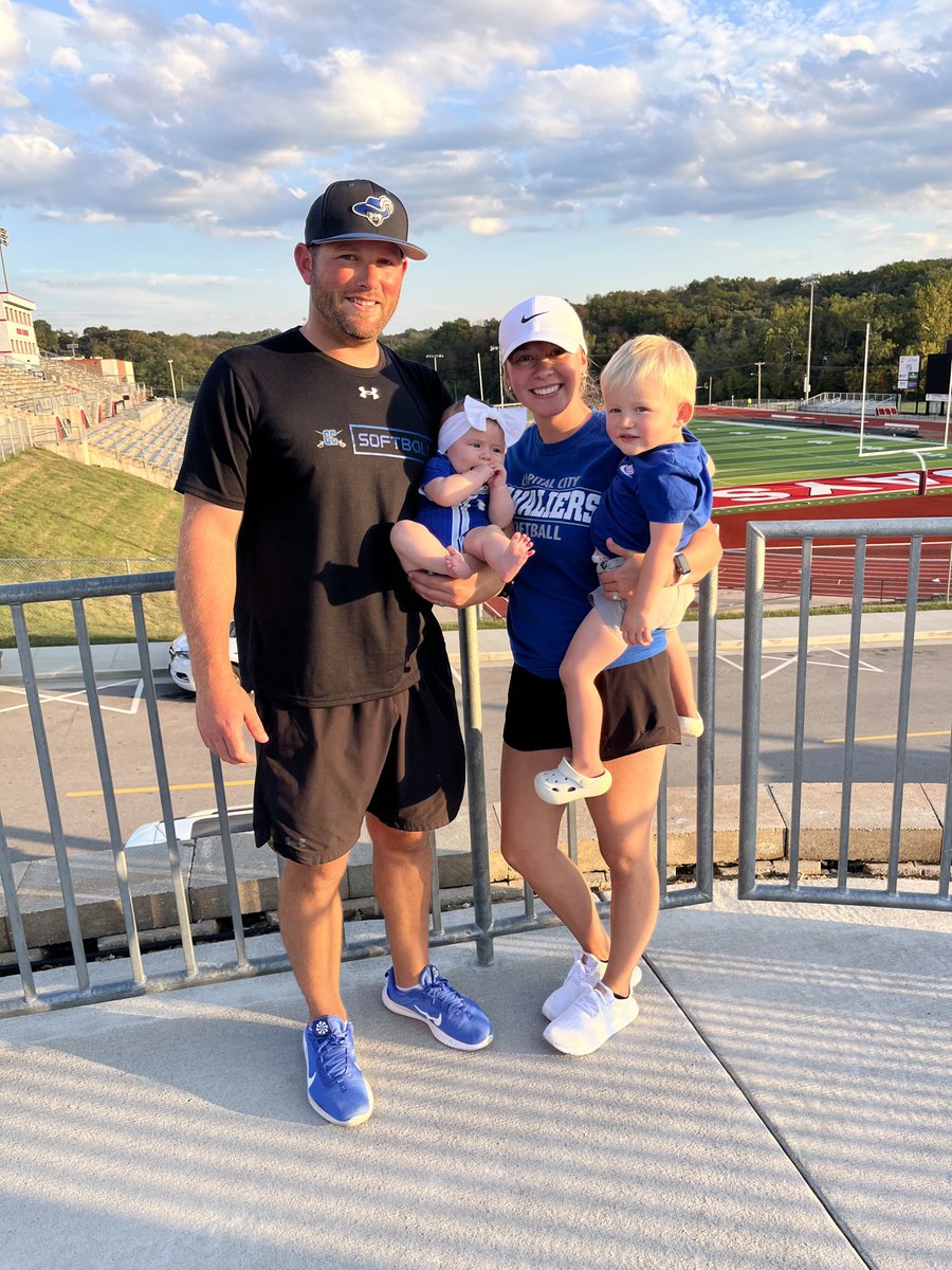 Family was out supporting the girls &amp; Dad this afternoon! Had to snag a picture!