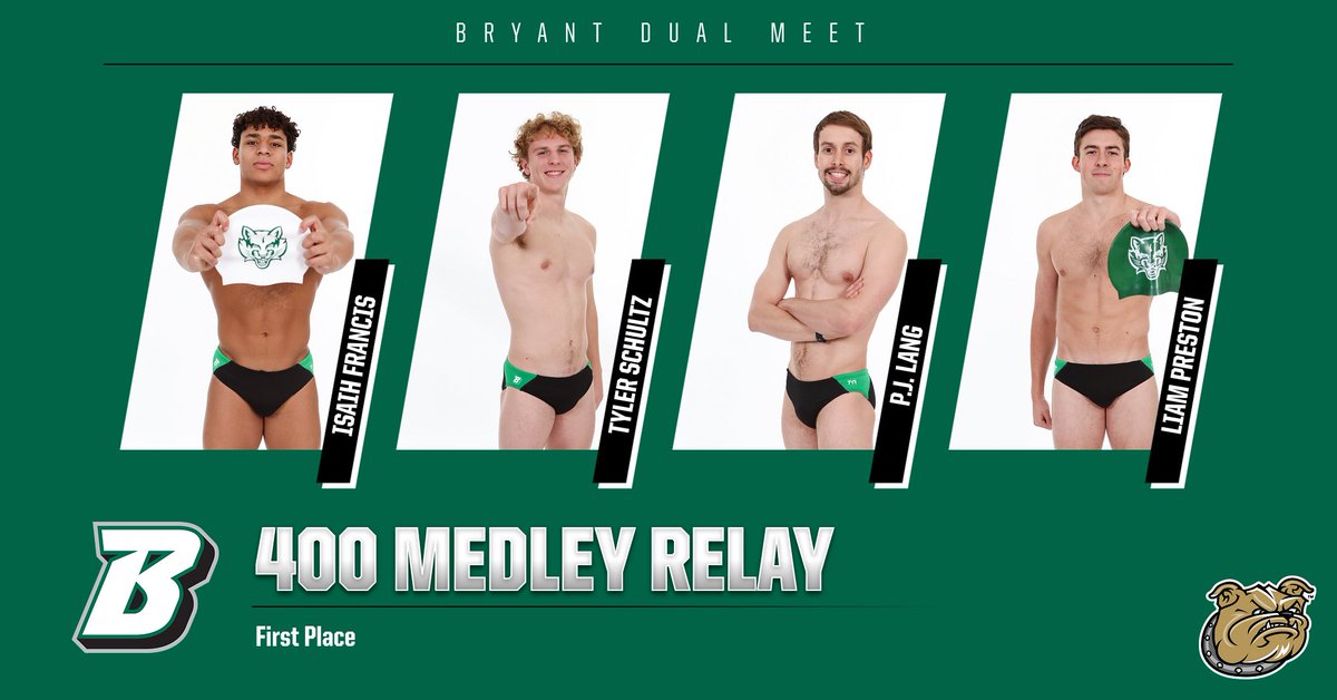 Congrats to the members of our first-place 400 medley relay at Bryant tonight!

#ONEBinghamton #AESD