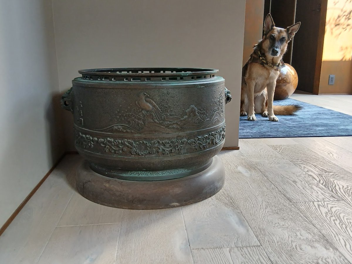 銅製火入れ骨董 Yahoo!オークション -「火鉢 アンティーク」(銅製) (金属工芸)の