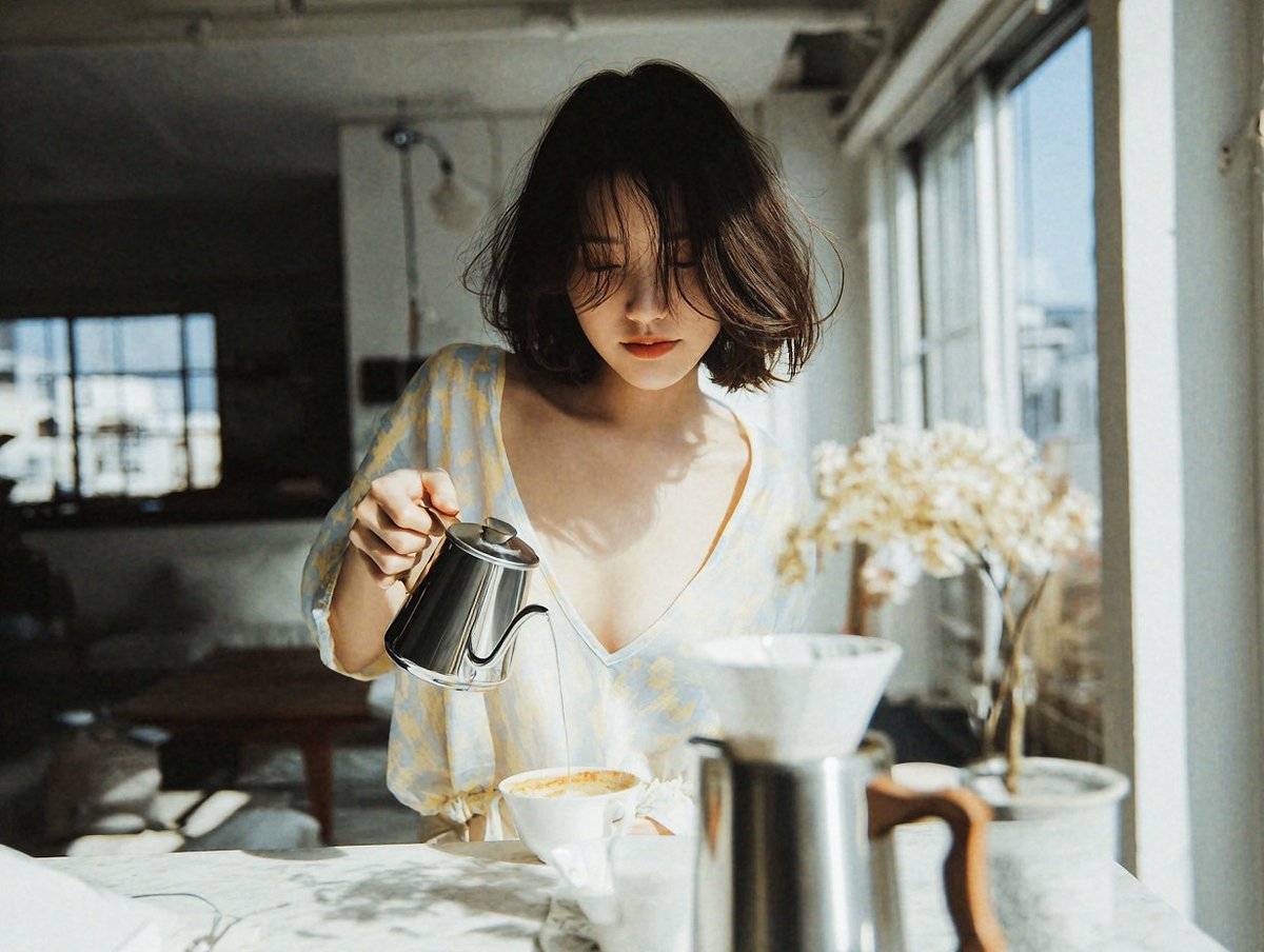 Morning! Coffee first, then conquer the day.☕️✨
