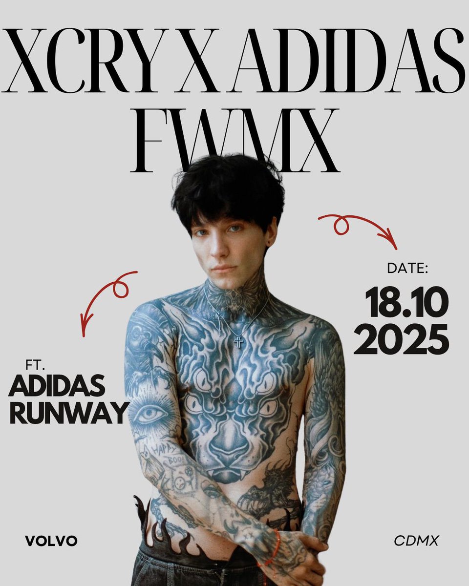 xCryEcu's tweet photo. Llegando el último bloque a sumarse en la tendencia!

Cuéntanos que es lo que más te emociona de esta nueva etapa para Cry + la tendencia XCRY X ADIDAS FWMX 
Déjale saber todo lo que sientes y lo mucho que lo apoyas!

¿Será que tenemos sorpresitas mañana? 👀 https://t.co/MgrvBiBIn6