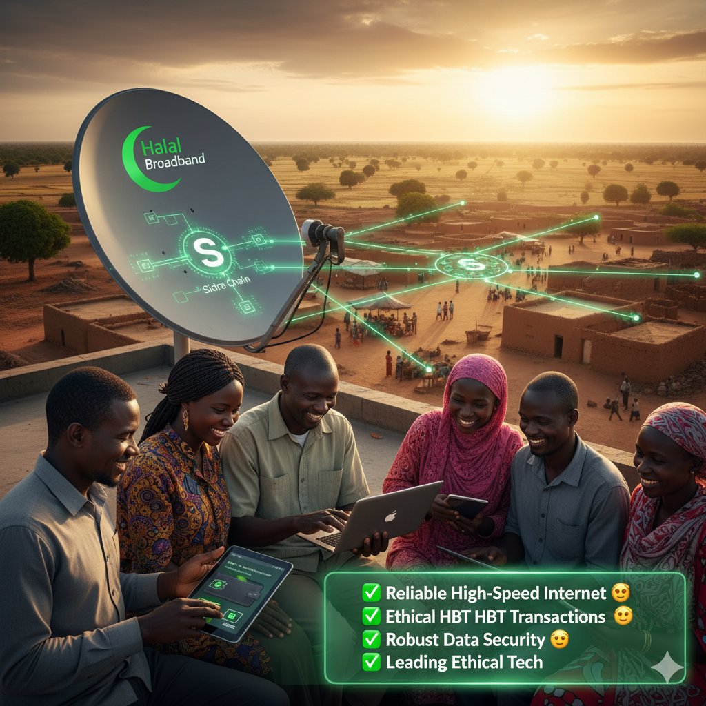 lynel0301's tweet image. 🛰️ Bringing light to underserved communities, Halal Broadband delivers affordable Internet access that aligns with Islamic principles and global tech standards. 🌍 #HalalBroadband #EthicalAccess #BlockchainSolutions #AfricaRising #HalalTech
Learn more…