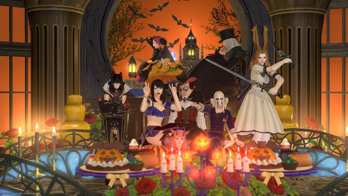 key_gungnir's tweet photo. 昨日は #MIRACOS のハロウィンイベントでした!パーク行けない日にイベントあるの有難いしわがまま言ってVC繋いでもろたし、みんなありがとねん🙏🏻✨
しゃい主催のゲーム波瀾万丈で面白かった😂
その他SSは⤵️へ
お借りしたスタジオ #HousingNoah 様 https://t.co/S4wSxjeUat