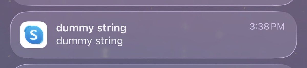 i still have the skype app and every single day since its shutdown it has sent me this notification and i have no idea why