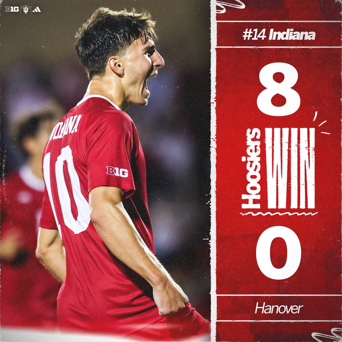 IndianaMSOC's tweet photo. A Senior Night shutout. ⚪️🔴 https://t.co/OORhuU6HEA