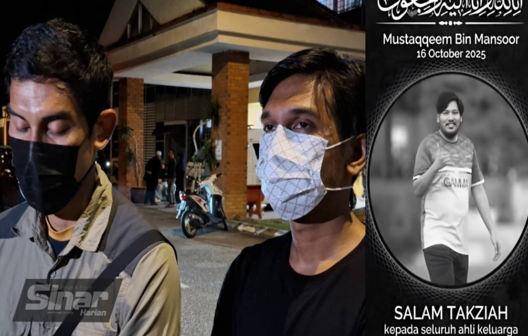 SinarOnline's tweet image. 'Kami tak tahu keadaan arwah semakin teruk' -  Rakan nafi tinggalkan Mustaqqeem di gunung

Demikian penjelasan rakan pendaki kepada Allahyarham Mustaqqeem Mansor, 34, yang ditemukan meninggal dunia di Gunung Liang di sini pada Khamis lalu.

Artikel: sinarharian.com.my/article/753026……