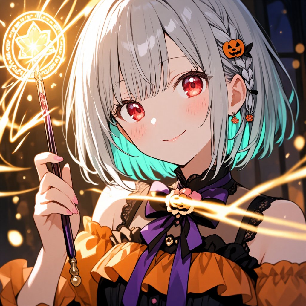 おはぷーん🎶
☀️🎃🍁💕🤗❗
#AIart #AIイラスト 77日目