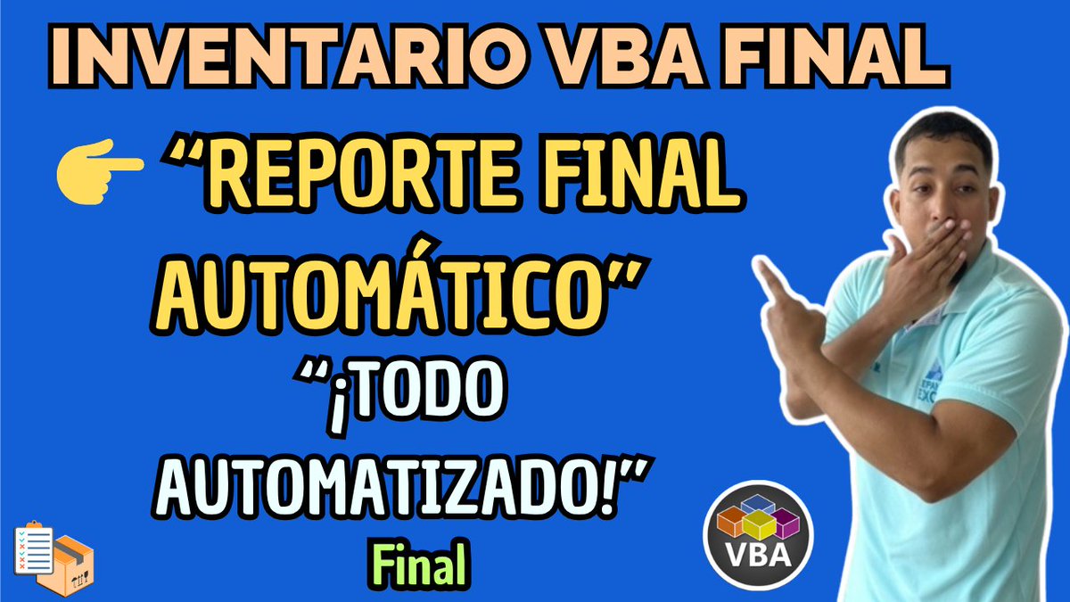 SepamosE's tweet image. Inventario Final del Sistema de Entradas, Salidas y Pagos en Excel VBA #sepamosexcel #sepamosexcelvba #vbasepamosexcel #sepamosexcelmacros #sepamosexcelinventario #excelsepamos #inventortutorial #sepamosexcelviral #sepamosexcelbasico #inventariovba #vba youtu.be/dYZrGs1dNZ8