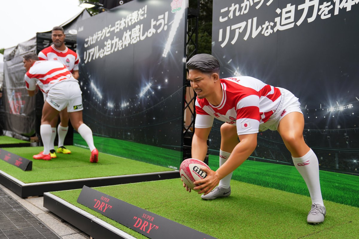 アサヒスーパードライ CHALLENGE MATCH 2025 📣本日JAPAN XV戦 ブース