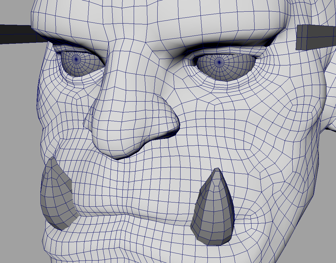 retopo on an old proj!