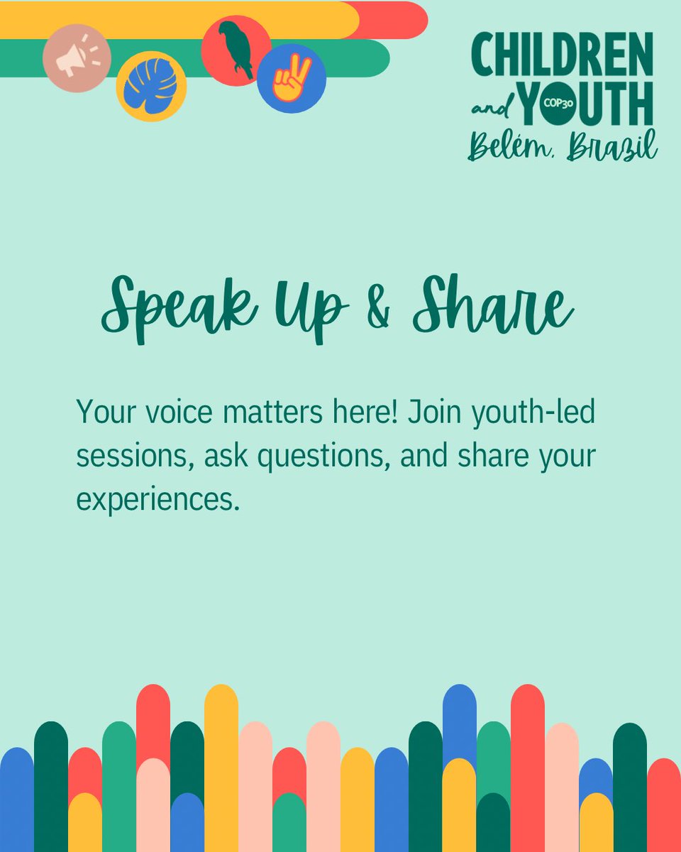 COP30 Children and Youth Pavilion tweet media