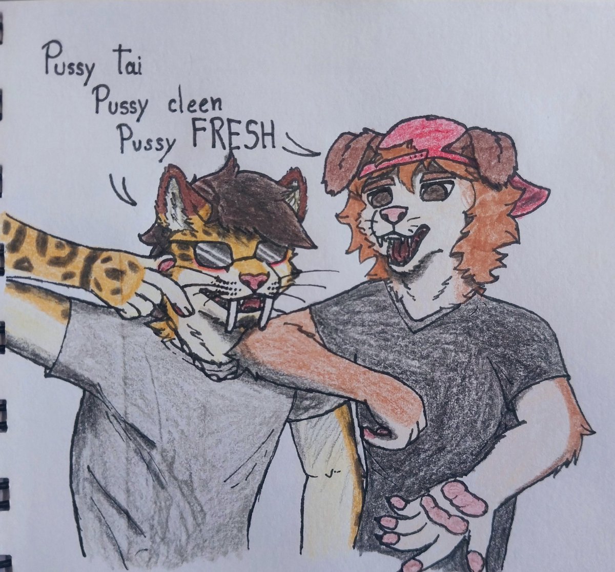 Tayskald's tweet image. Dumb asses