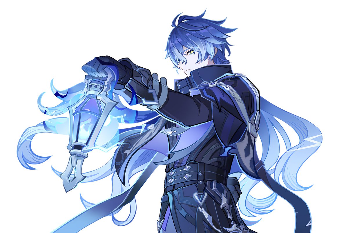 why he so blue