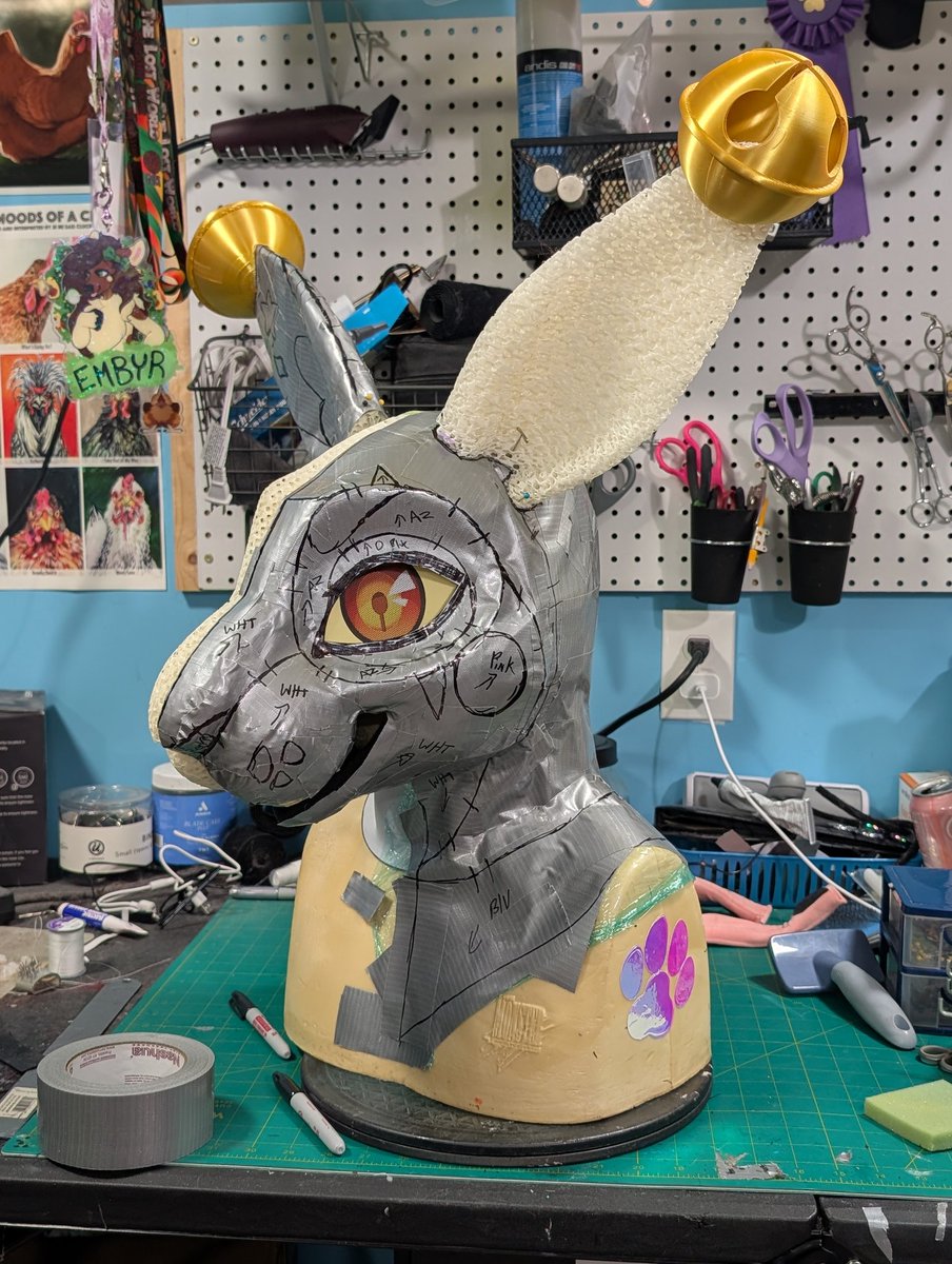 WIP on a couple of guys I'm working on! Will have them available at Aquatifur 😁