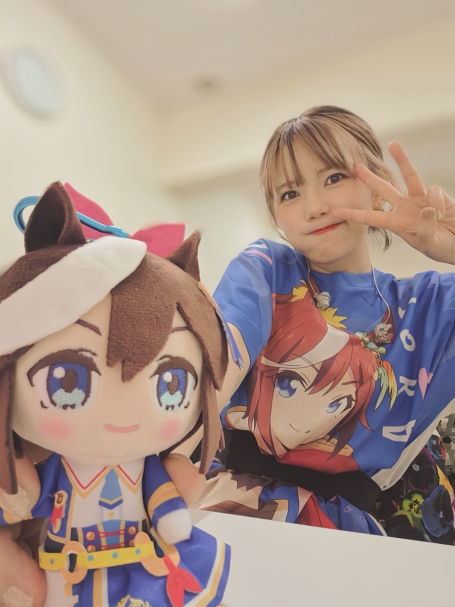 本日は #ウマ娘6th秋D1 in SSA✨ 久しぶりにﾃｲｵｰと出走だからｳｷｳｷ