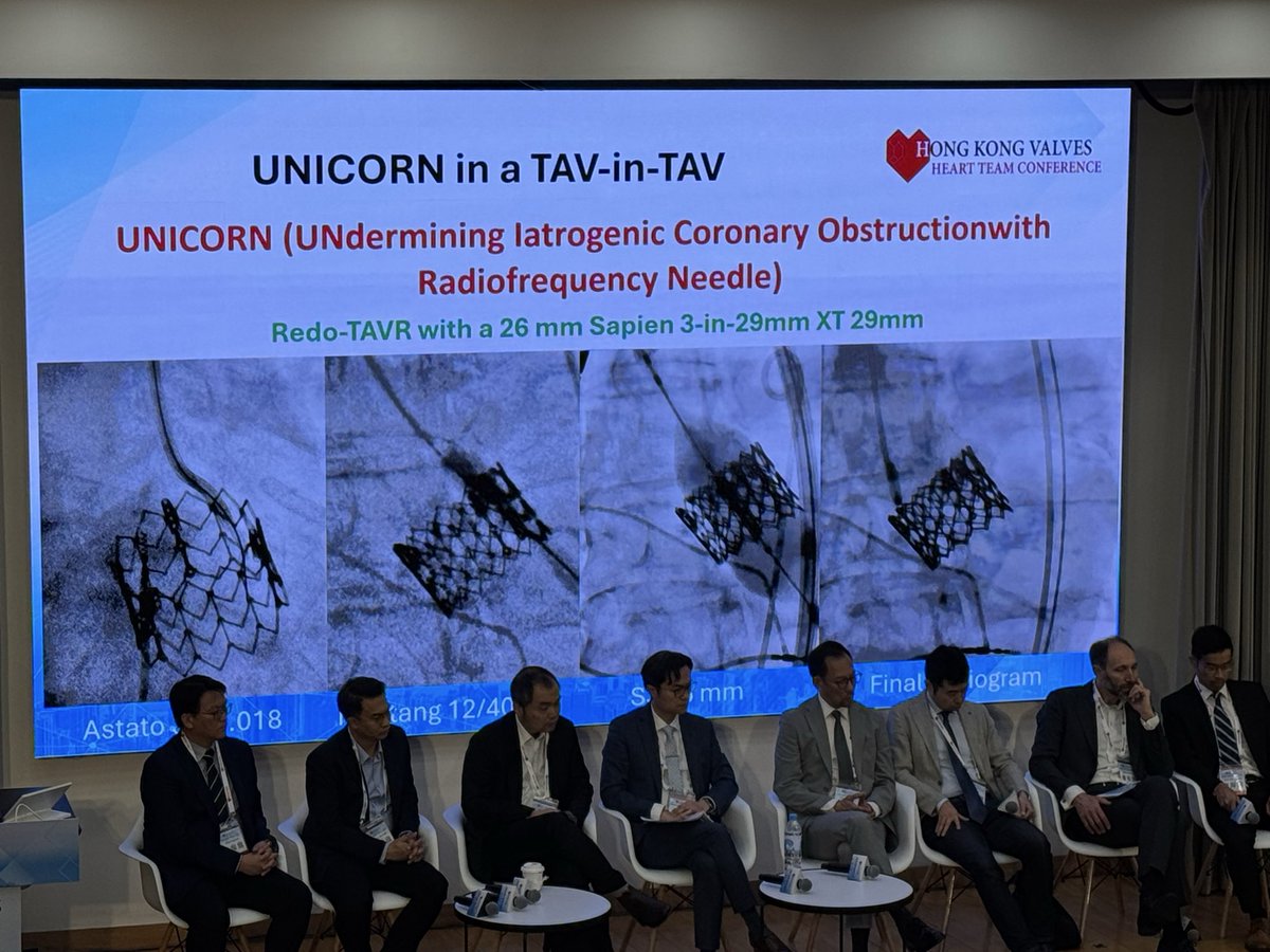 HongKongValves's tweet photo. Lifetime Management of patients with AS. From TAV-in-SAV &amp; TAV-in-TAV, to leaflet modification strategies like BASILICA and UNICORN

Come join us in Hong Kong Valves to learn more!

#HongKongValves2025 #Lifetimemanagement #UNICORN #BASILICA #LeafletModification https://t.co/VGF0S80EPd