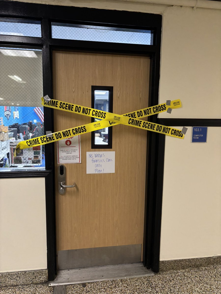 Crime Scene #forensicsclass #youbelonghere