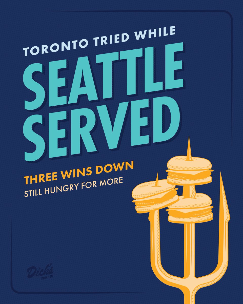 DicksDriveIns's tweet image. With Big Dumper tie and a grand salami by Geno to finish them off—WHAT. A. GAME! Three wins down, one to go! Let’s finish what we started! 🔱 🧡 ⚾️  #SeaUsRise #MarinersBaseball