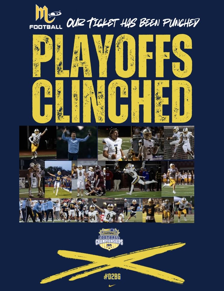 Our win tonight over Hampton combined with an Indiana loss has punched our ticket into the @WPIAL 4A playoffs for the 4th consecutive year under <a href="/CoachKasper/">Coach Eric Kasperowicz</a> 

Brackets will be revealed on Oct. 25th

#PlayoffPlanets
#D2BG 
👽🏈💪
