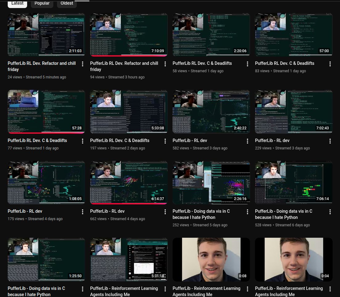 jsuarez5341's tweet image. I just stream everything except private sim dev for clients. This is all from this week