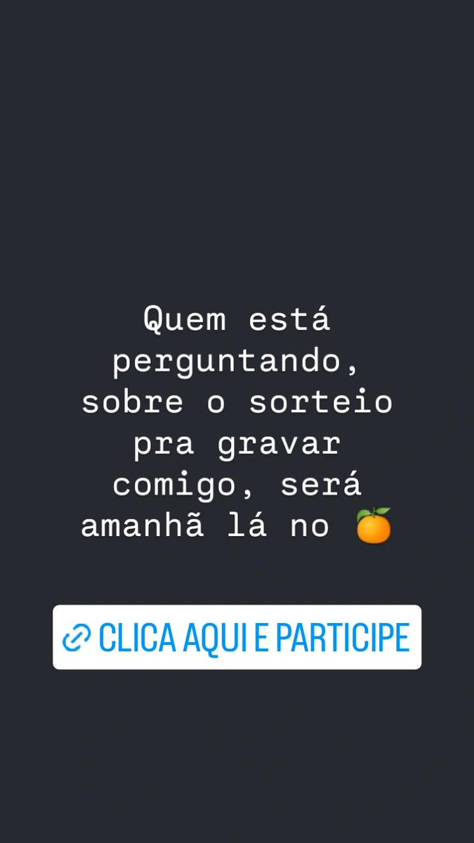 Vem ter a chance de gravar comigo só clicar no link 👇 privacy.com.br/checkout/santi…