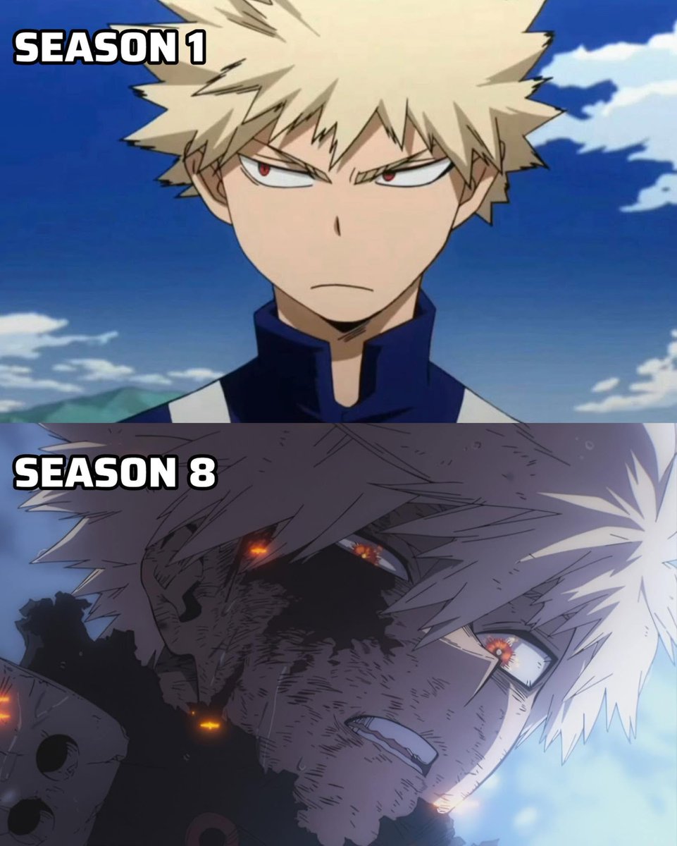 Bakugo came a long way