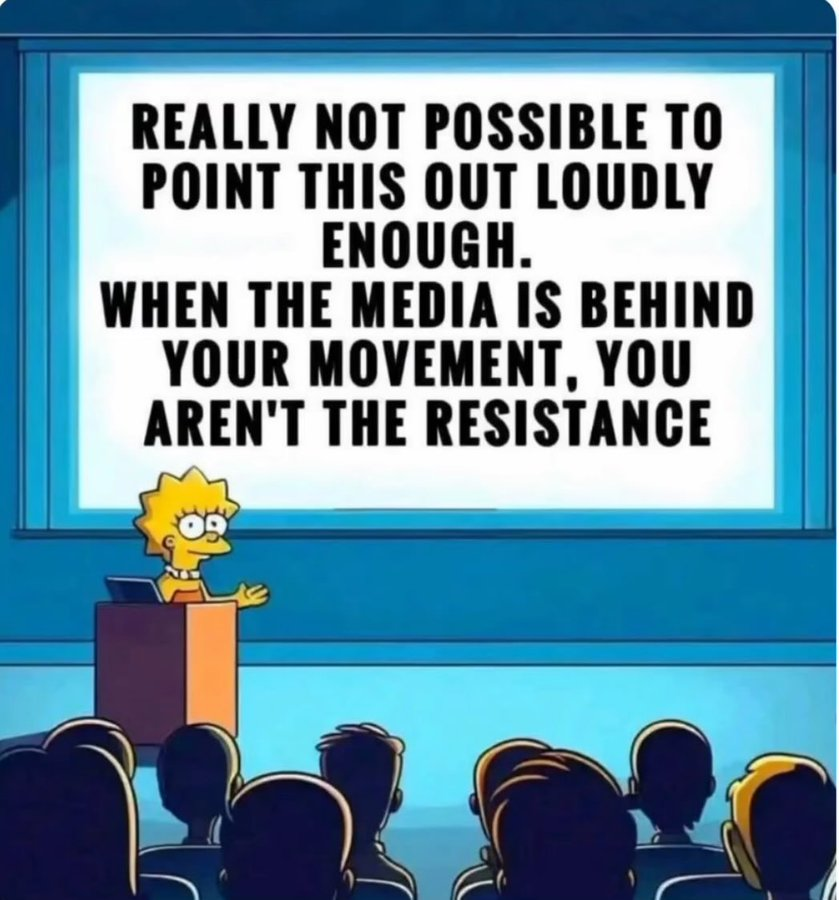 Sadie_NC's tweet photo. It can not be said any clearer. The corporate media are a threat to this nation. Thank God Elon bought X. https://t.co/zN0BG96fnA