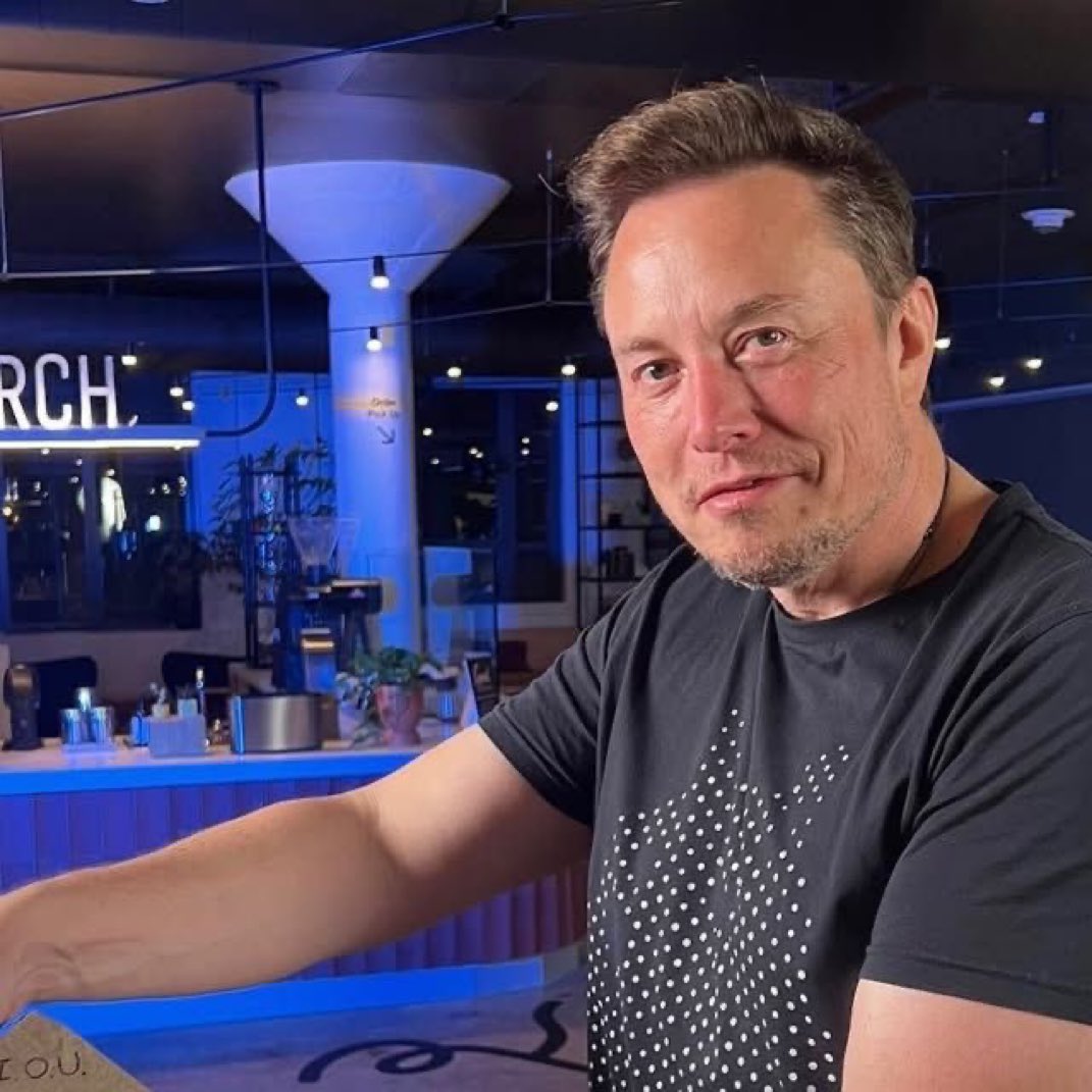 Do you agree Elon is  one of your favorite people on earth?

Yes or No?