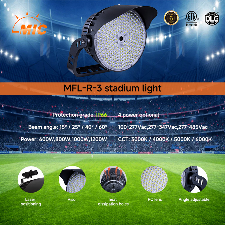 MICLighting's tweet image. Light up every match with unbeatable brilliance!
✅ Energy-saving
✅ Multiple beam angles (15°/20°/40°/60°)
✅ 5–6 years warranty
Get In Touch- MIC Lighting
WhatsApp: +8615112318440
Email: sales07@mic-led.com
#MICMasud #MICLighting #LEDfloodlight  #StadiumLighting