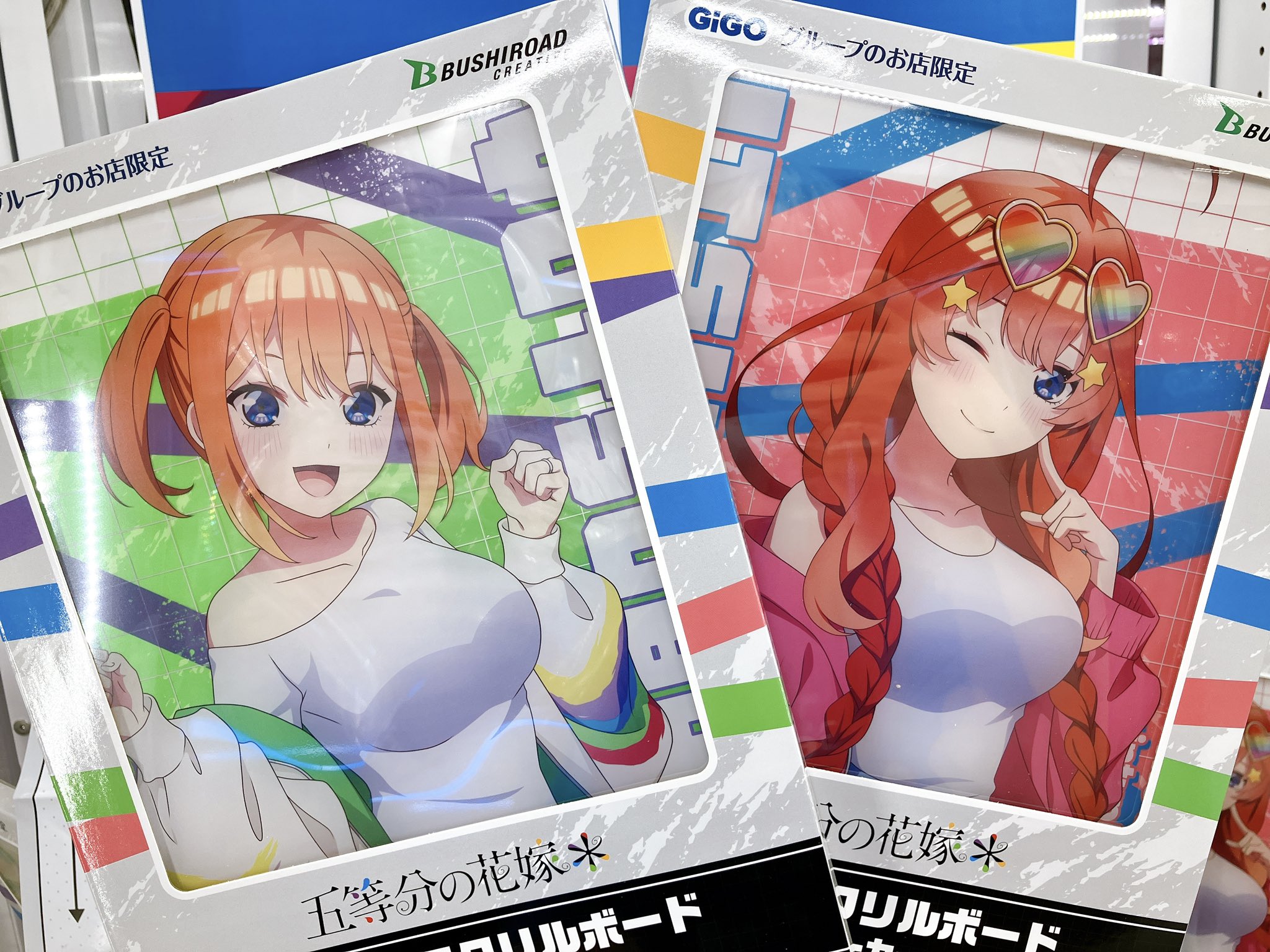 五等分の花嫁＊ ビッグアクリルジオラマアクリルフィギュア ストリートパーカー 五等分の花嫁＊ ビッグアクリルジオラマアクリルフィギュア
