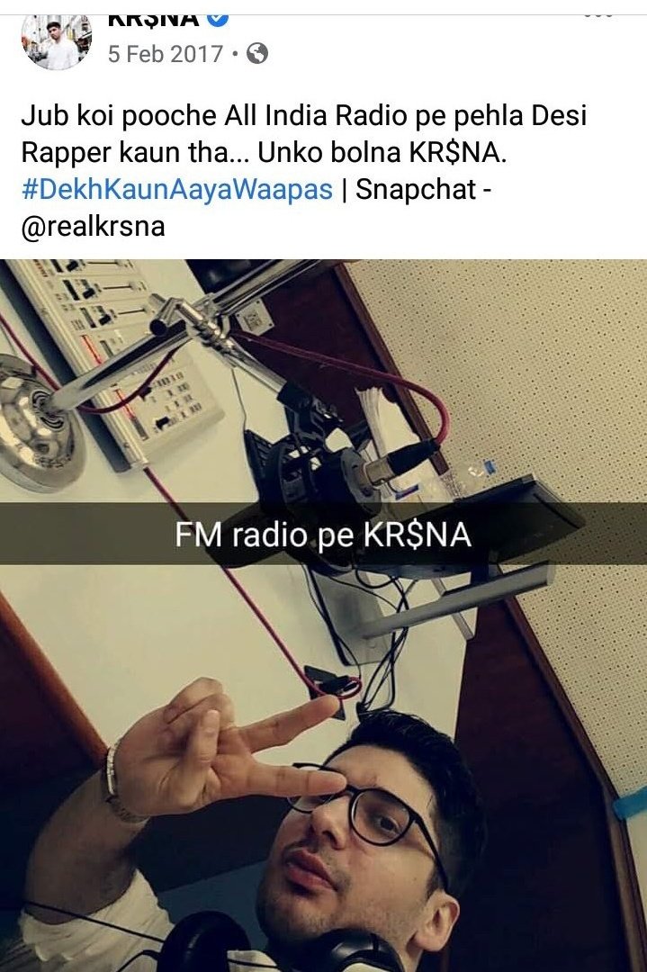 KRSNA IN 2017 ✌🏻