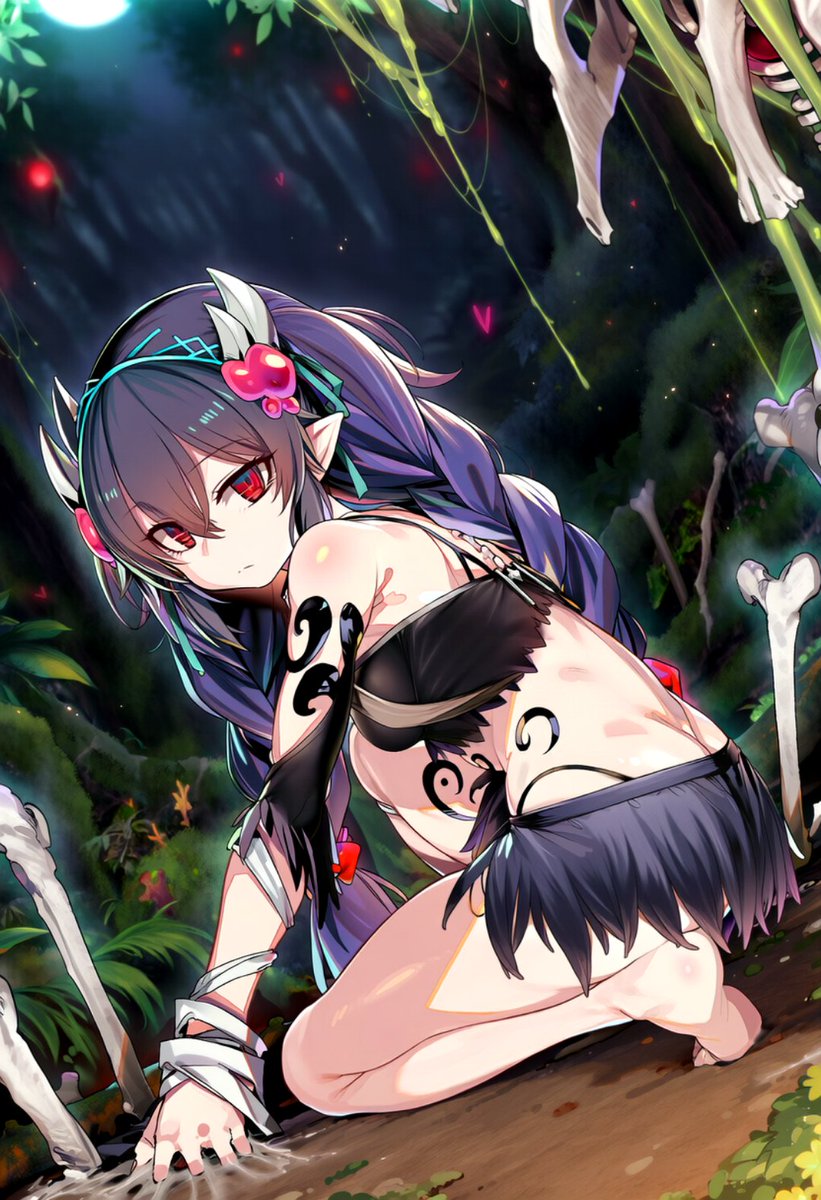 アトラの蟲惑魔研究レポートその1
蟲惑魔の中でも非常に高い獰猛性を持つアトラの蟲惑魔。繁殖期で抑制されていてもその獰猛性は非常に高く、縄張りに侵入する事は推奨されていない。 