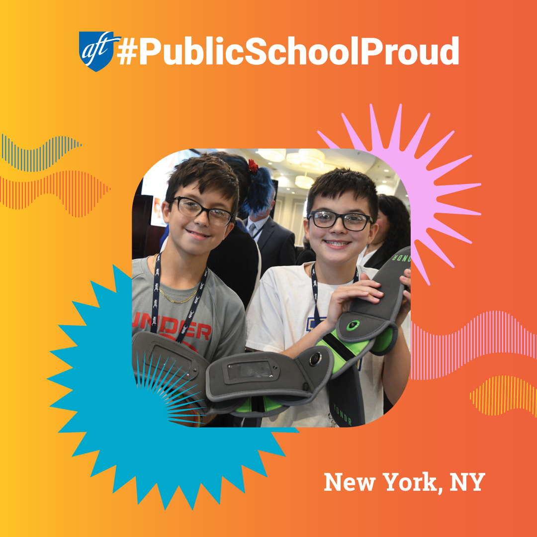 AFT (@aftunion) on Twitter photo In New York, <a href="/UFT/">UFT</a> member <a href="/saribethrose/">Sari Beth Rosenberg</a> shares how cellphone-free classrooms are helping students reconnect, focus & rediscover the joy of learning.
thehill.com/opinion/educat… #PublicSchoolProud In New York, <a href="/UFT/">UFT</a> member <a href="/saribethrose/">Sari Beth Rosenberg</a> shares how cellphone-free classrooms are helping students reconnect, focus & rediscover the joy of learning.
thehill.com/opinion/educat… #PublicSchoolProud