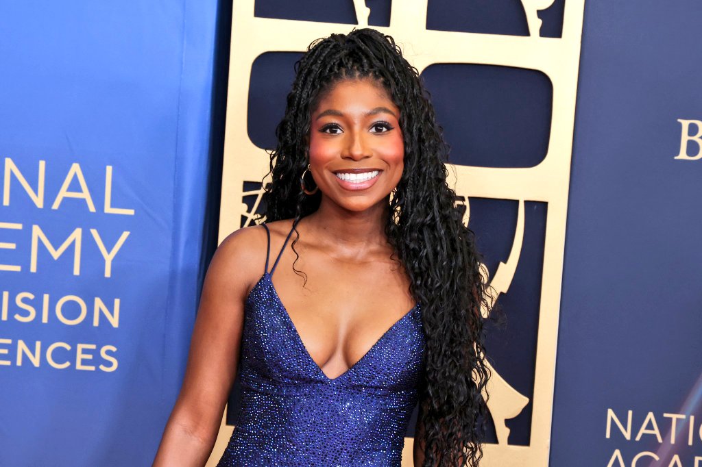Gorgeous Tabyana!!💙💙 #TabyanaAli
 #DaytimeEmmys