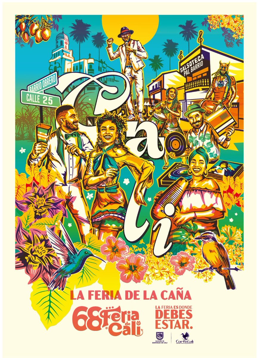 Y llegó el dia de conocer el afiche oficial de nuestro máximo evento <a href="/feriadecaliof/">Feria de Cali</a> versión 68. #Cali se prepara para algo inolvidable. <a href="/alejoeder/">Alejandro Eder</a> <a href="/Corfecali/">Corfecali Oficial</a> <a href="/AlcaldiaDeCali/">Alcaldía de Cali</a>