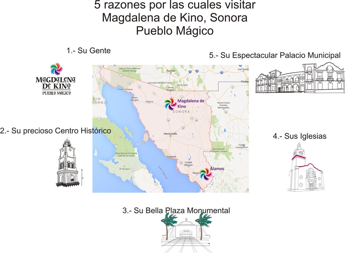 Ven por la razón que quieras.. te va a encantar!  #MagdalenaDeKino #PuebloMágico