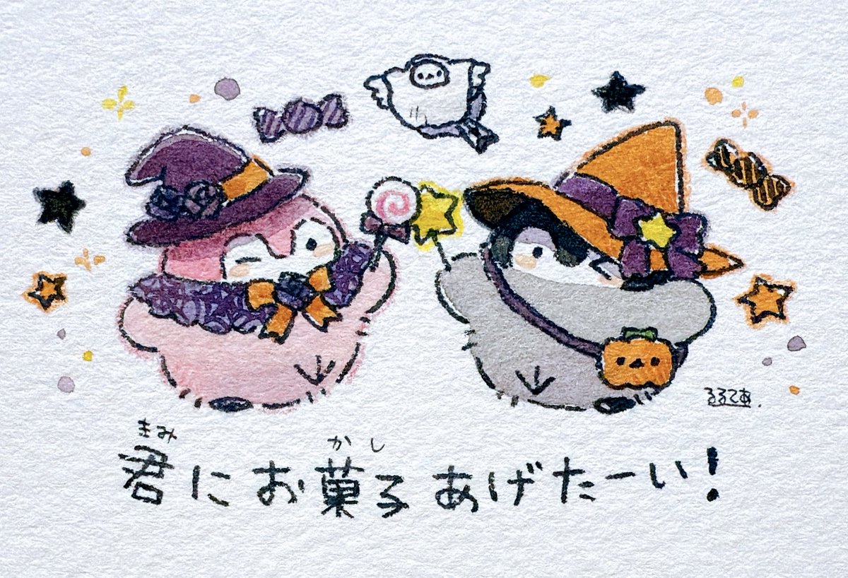 k_r_r_l_l_'s tweet image. 魔女さんコウペンちゃん