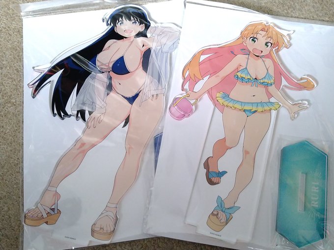 待ち侘びていた『瑠璃の宝石』BIGアクスタ弾着〜ッ! 開封する前にシャワーを浴びて身を清めてこよう。 そういえば、いつの間にかAndroidのXアプリから画像が貼れない不具合が治ってる〜ヽ(='▽`=)ノ