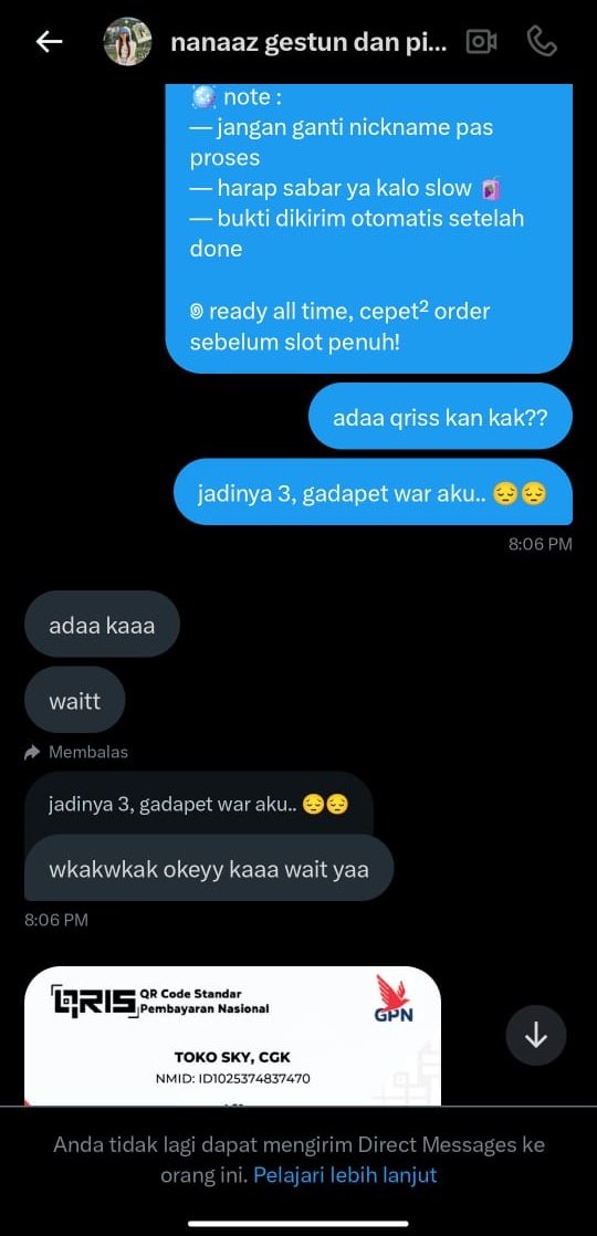 Elyexty's tweet photo. Hari kamis tanggal 16 kemarin aku sempet mau po wdp karna mau ambil aspirants, aku liat si akun ini ngejualnya lumayan murah untuk po wdp ini (salah aku juga tmn tmn) dan tergiur lah aku jadi ya aku langsung take 3 wdp yang aku kira emang harga pasarnya segitu.. https://t.co/ZTDIr6F73M