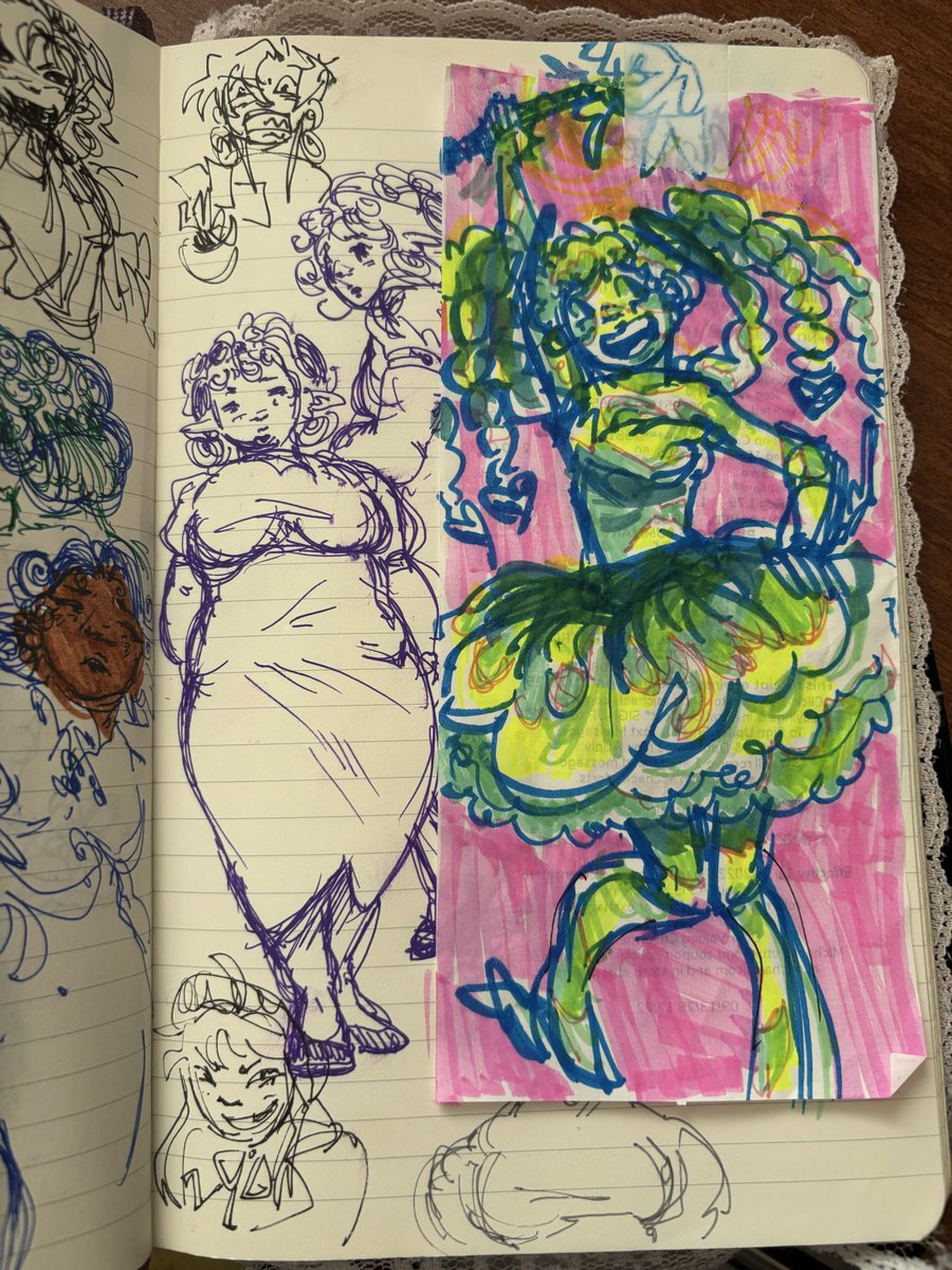 MilosNeptune's tweet photo. sketchbook art as of recent https://t.co/L6G1GHNQhT
