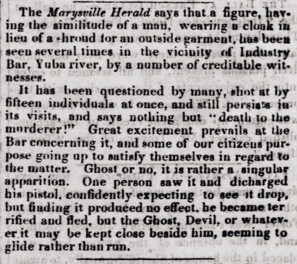 Ghost Devil

The Shasta courier. November 05, 1853