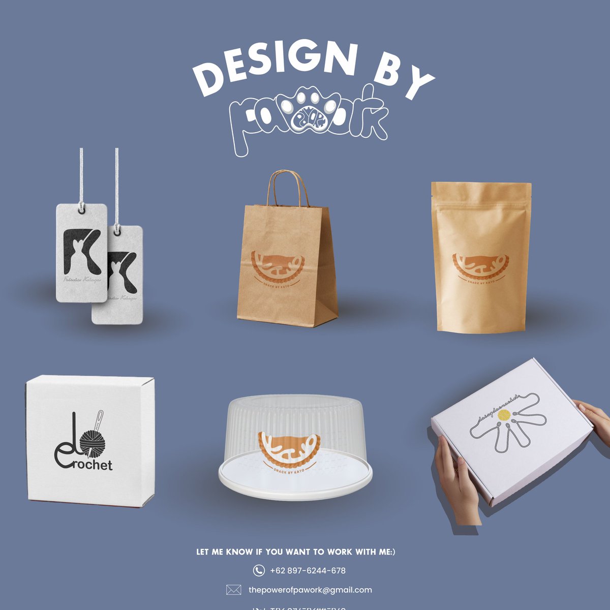 Selamat pagi!^^ the pawork sudah bisa open order kembali yaa💙 yuu yang mau custom logo bisa langsung chat aja buat tanya2 wa.me/628976244678 ✨️ #zonauang