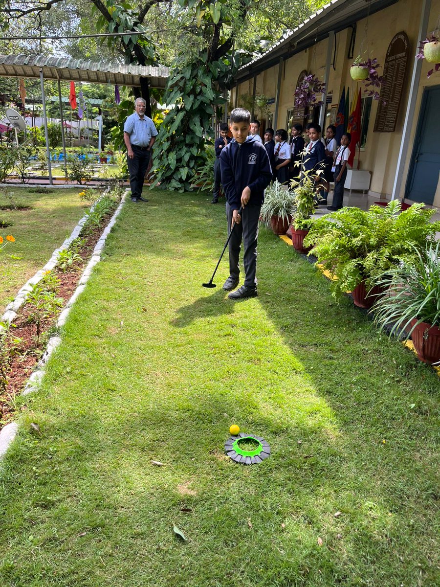 apsprtcbangalor's tweet image. Mini Golf Training at Army Public School PRTC, Bangalore — nurturing precision, focus, and sportsmanship among our young learners.
#apsprtc 
#golftips