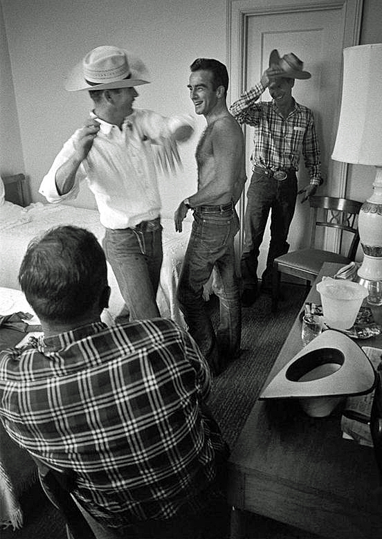 On the set of The Misfits (1961), Monty throws a party. And things are getting festive.