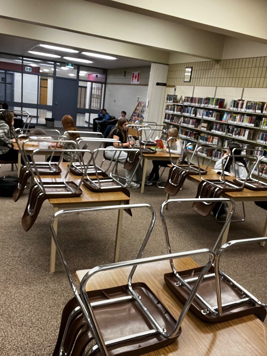 Our 7s have Library time every week. Every kiddo has a book they read (for fun!) and we take turns reading with the teacher to build reading skills.