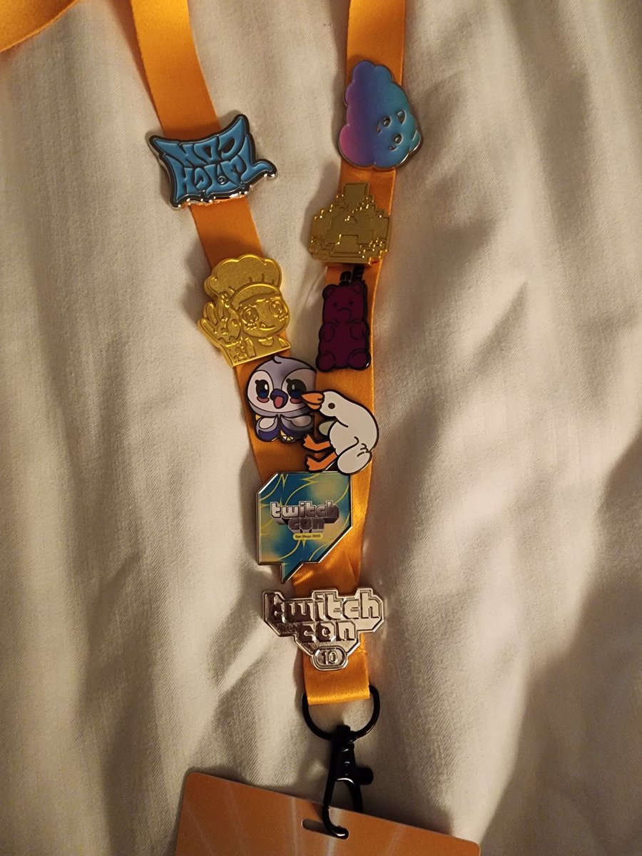 KyrieRose88's tweet photo. Today's pins at #twitchcon2025 https://t.co/dElKrlNg0k