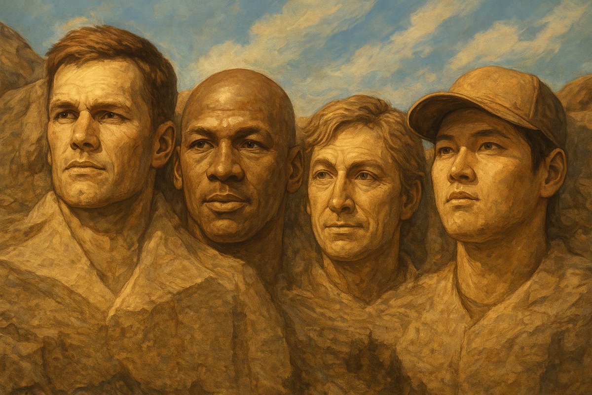 Ohtani officially on the Mount Rushmore of goats