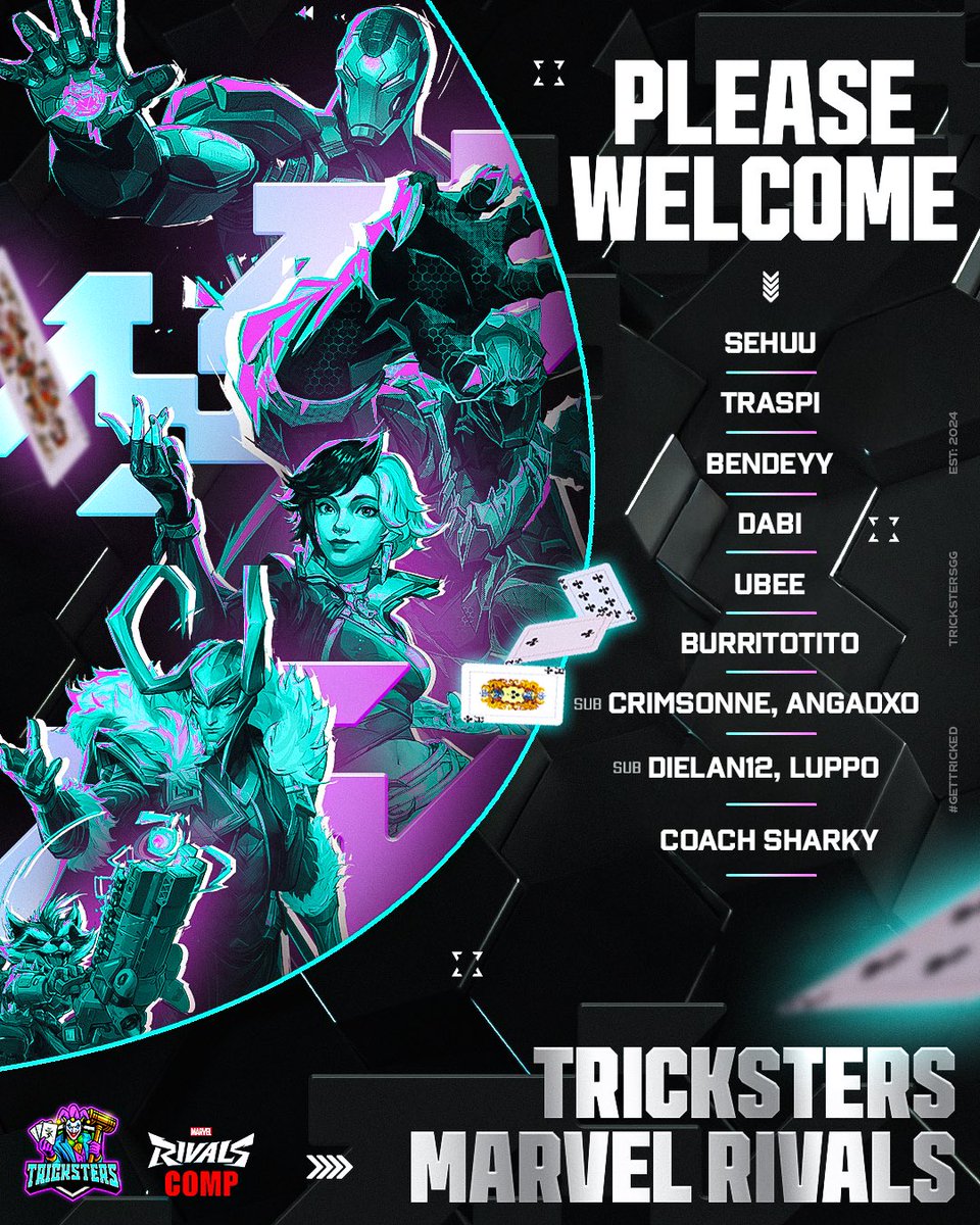 Welcome our roster for this MRC!